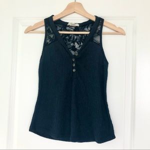 Marci Navy Blue Tank Top